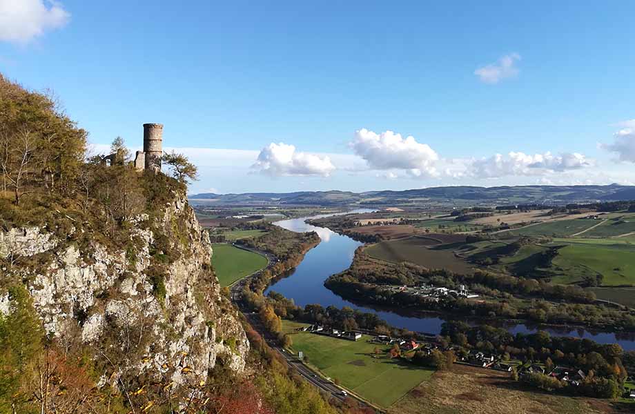 walk on Kinoull Hill